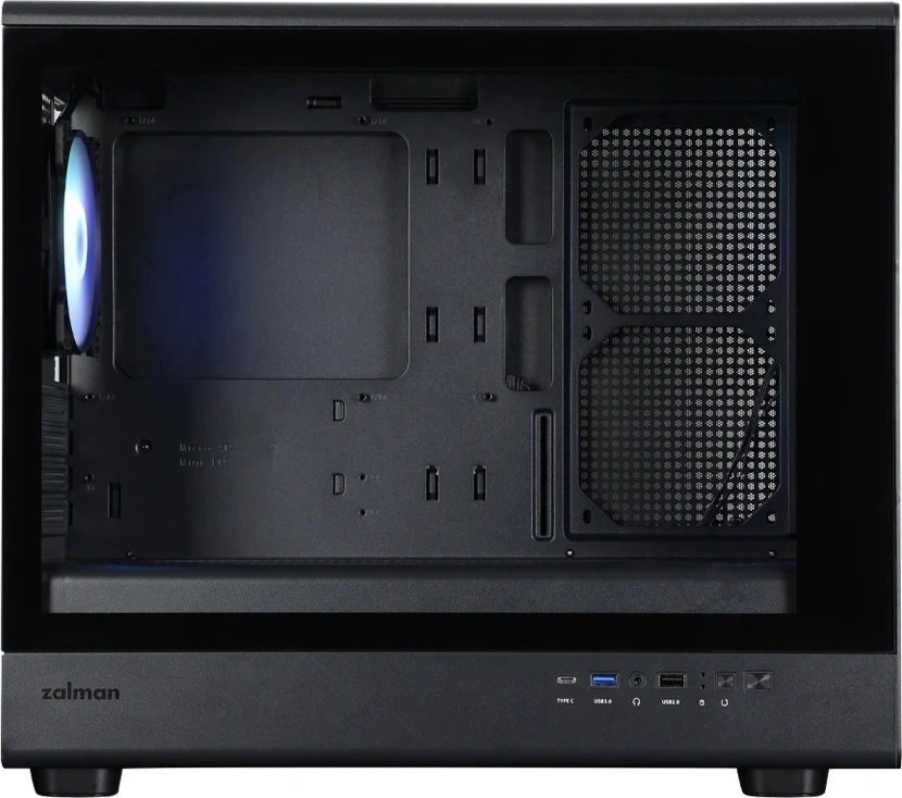 Корпус Zalman M5 черный без БП mATX 8x120mm 2x140mm 1xUSB2.0 1xUSB3.0 audio bott PSU