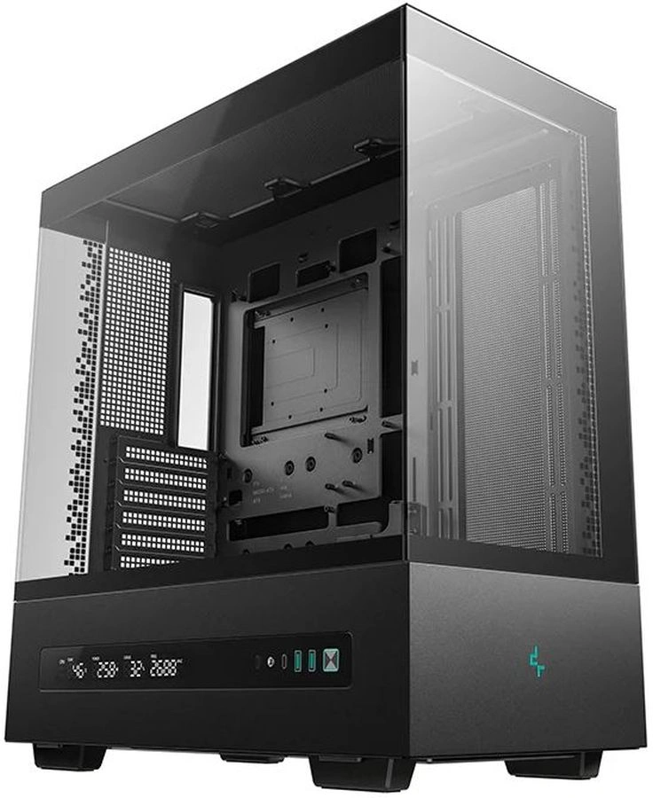 Корпус Deepcool CH690 Digital черный без БП ATX 10x120mm 10x140mm 2xUSB3.0 audio bott PSU