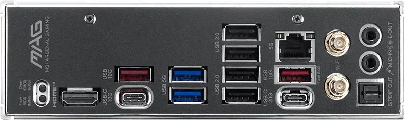 Материнская плата MSI MAG B850 TOMAHAWK WIFI Socket AM5 AMD B850 4xDDR5 ATX AC`97 8ch(7.1) 5Gigabit RAID+HDMI