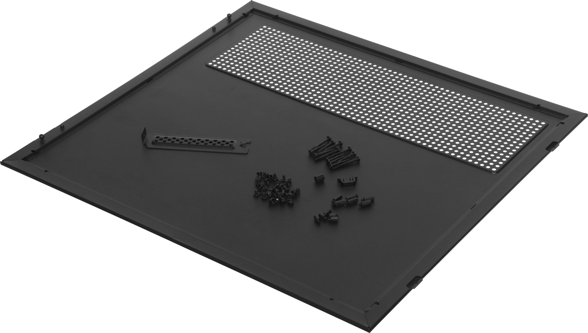 Корпус Accord ACC-ZA11B черный без БП ATX 10x120mm 1xUSB2.0 2xUSB3.0 audio bott PSU