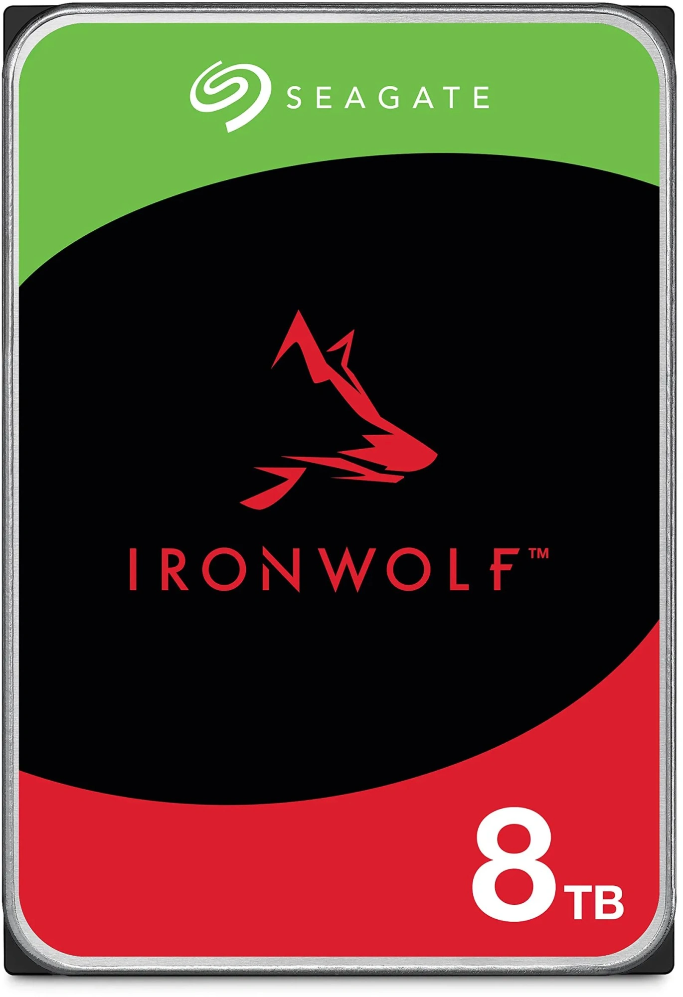 Жесткий диск Seagate SATA-III 8TB ST8000VN002 NAS Ironwolf 512E (5400rpm) 256Mb 3.5