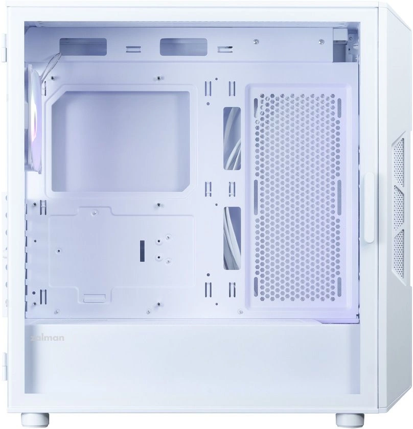 Корпус Zalman i3 Neo V2 белый без БП ATX 7x120mm 5x140mm 1xUSB3.0 audio bott PSU