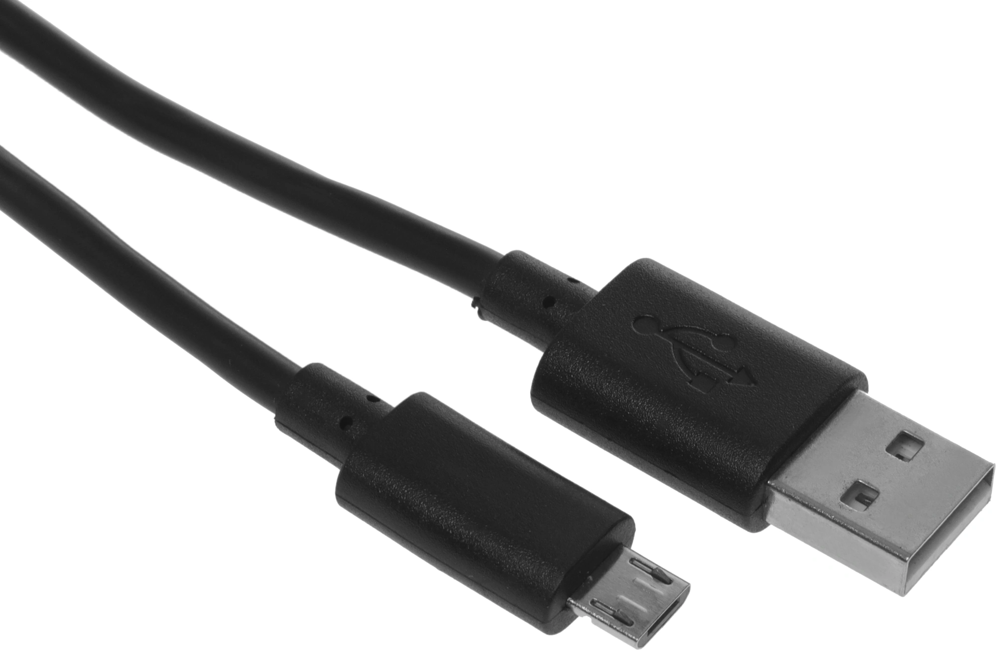 Кабель 2A Square Connector USB (m)-micro USB (m) 1м черный