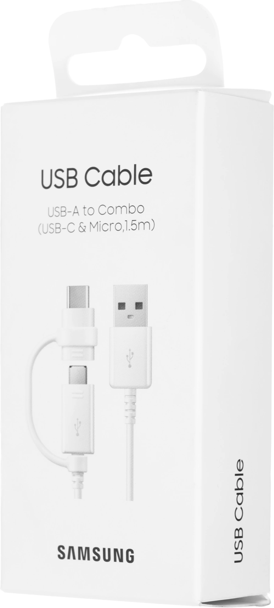 Кабель Samsung EP-DG930DWEGRU USB (m)-USB Type-C (m)/micro USB (m) 1.5м белый