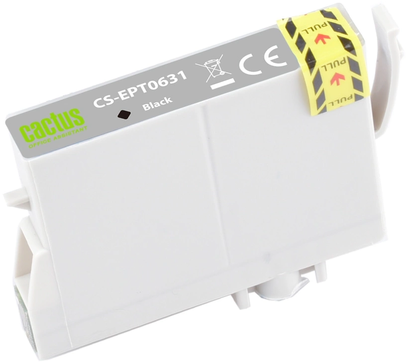 Картридж струйный Cactus CS-EPT0631 T0631 черный (14мл) для Epson Stylus C67/C87/CX3700/CX4100/CX4700