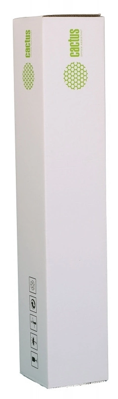 Бумага Cactus CS-LFP80-914175 A0+ 914мм-175м/80г/м2/белый CIE171% инженерная бумага втулка:76.2мм (3