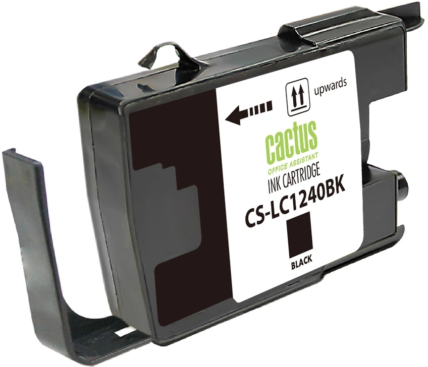 Картридж струйный Cactus CS-LC1240BK черный (24мл) для Brother MFC-J6510/6910DW