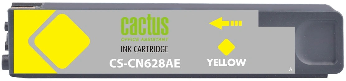Картридж струйный Cactus CS-CN628AE №971XL желт.пигм. (110мл) для HP DJ Pro X476dw/X576dw/X451dw